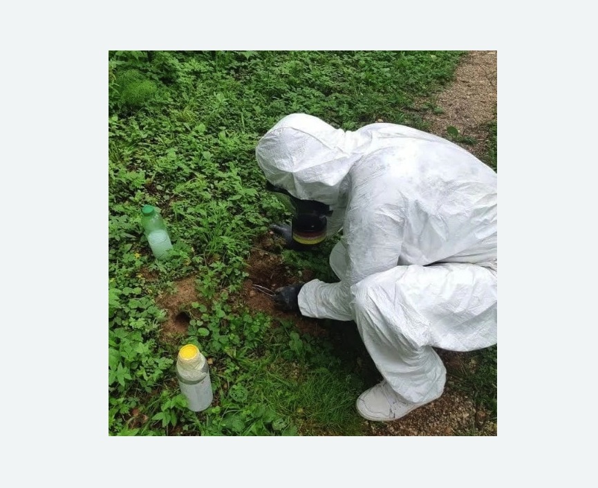 уничтожение кротов на участке во Фряново